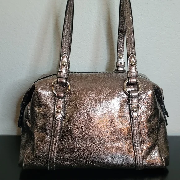 Coach Julia metallic leather crossbody  bag - Picture 7 of 13